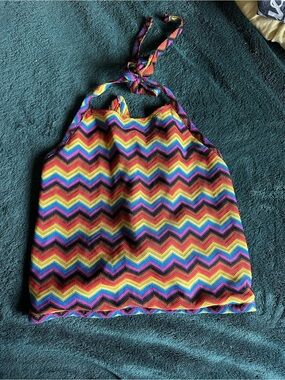 Target Pride Rainbow Halter Top